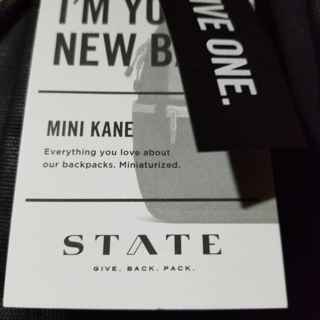 State Bags Greenpoint Mini Kane Backpack Nwt — image 4 of 5